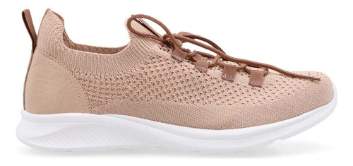 Sneaker Hush Puppies Mayte Beige Para Dama