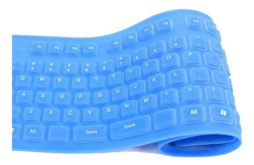 Teclado Flexible Keyboardwb-109 Para Pc Portátil Alfanumeric