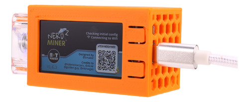 Para Nerdminer V2 Pro Miner 78kh/s Bitcoin Lottery Miner
