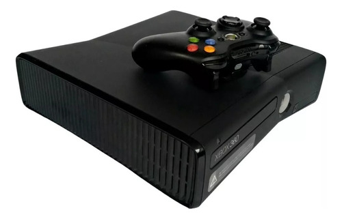 Combo Xbox 360 Slim 750gb Color Black