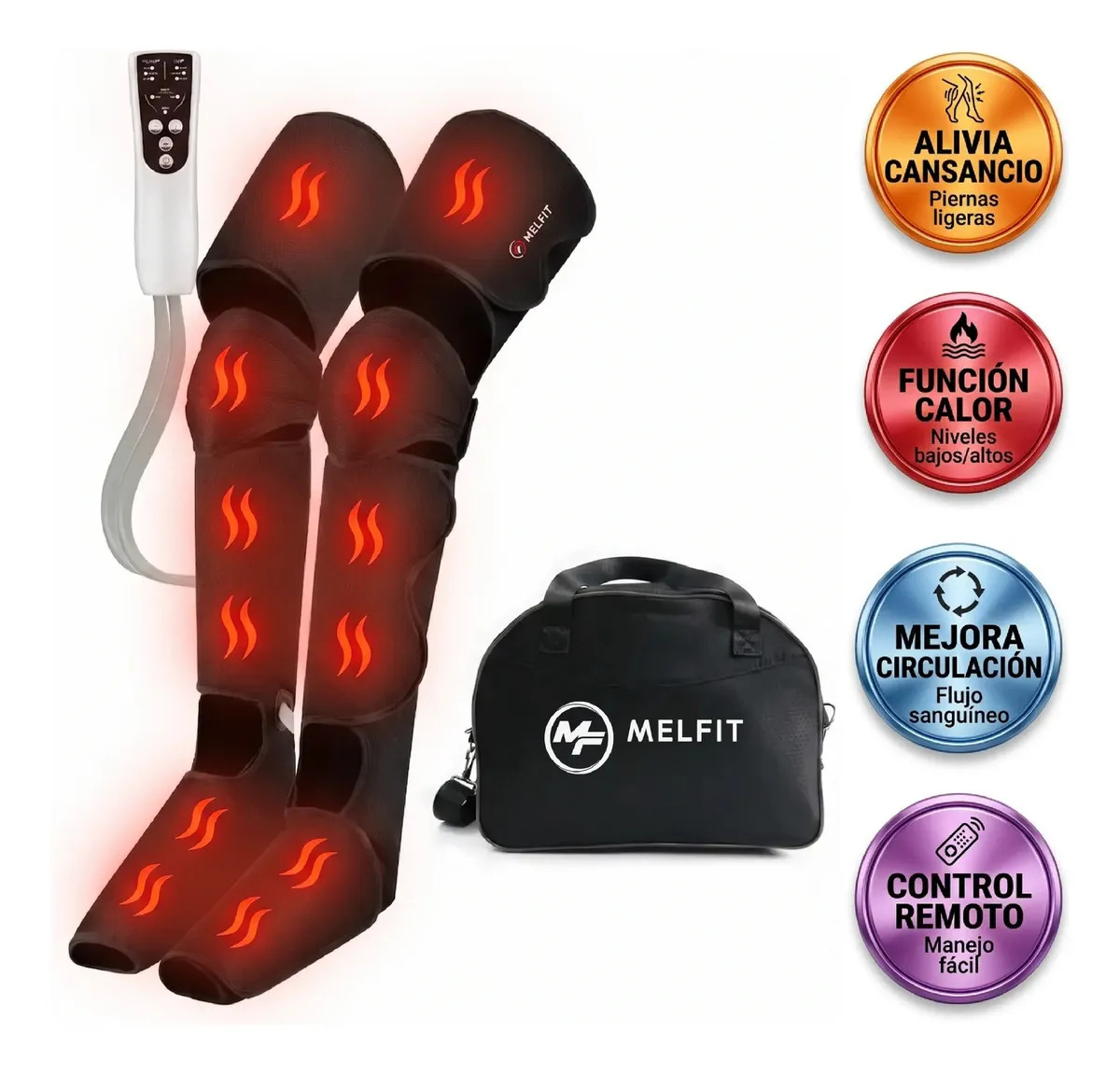 Botas Presoterapia Full Drenaje Melfit Celulitis Masajes I350