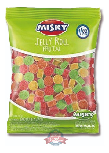 Gomitas Jelly Roll Frutal X1kg Misky 