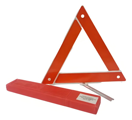 Triangulo Segurança Automotivo Com Refletor Universal C Capa