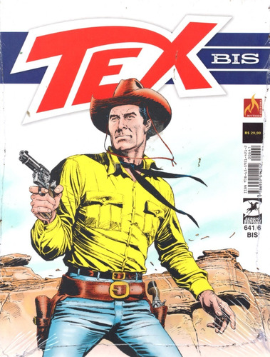 Tex Bis N° 641 - A Herança Do Bandido - Em Português - Editora Mythos - Formato 16 X 21 - Capa Mole - 2023 - Bonellihq Cx474 C23