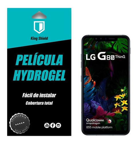Película LG G8s Thinq Kingshield Hydrogel (tela E Traseira)