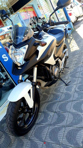 Imagem 5 de 9 de Honda Nc 700 X 2013 Branca Impecável
