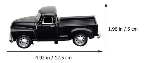 Kisangel Decoración De Automóvil Vintage, Modelo De Camionet