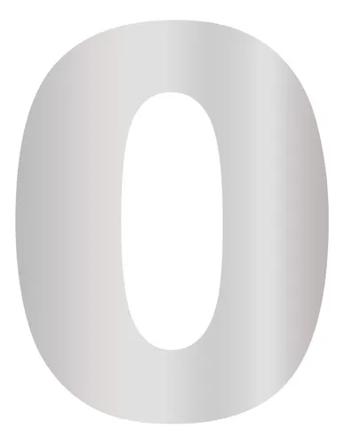 comprar Numero De Acero Inoxidable Domicilio Casa 80 Mm De Alto