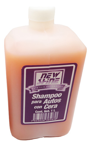 5 Shampoo Para Auto Con Cera Excelente Brillo 1 Litro