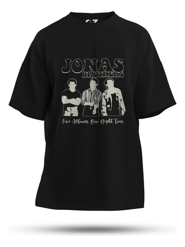 Oversize Jonas Brothers Camiseta