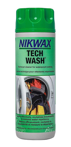 Limpiador Nikwax Tech Wash Para Prendas Gore-tex 300ml