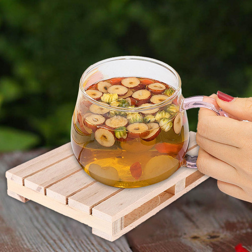 Porta-copos De Madeira, Mini-porta-copos Rústicos Para Mesa