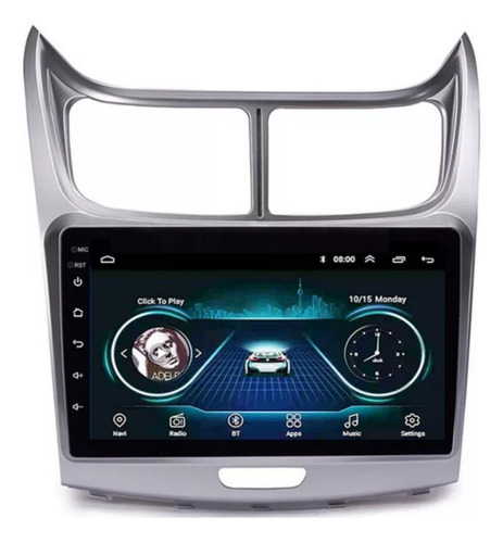 Radio Android Chevrolet Sail 9 Pulgadas 4+64gb Carplay +cam