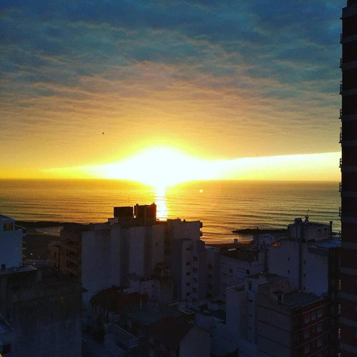 Hermoso Monoambiente Con Vista Al Mar En La Perla , Mar Del Plata