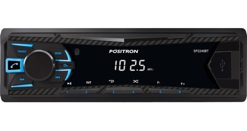 Auto Rádio Usb / Bluetooth Sp 2240 Bt Positron