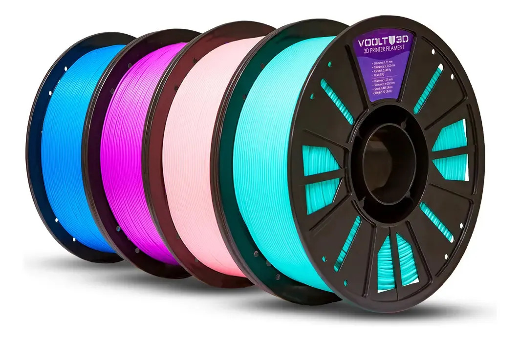 Filamento Pla Premium 1kg Cores 1.75mm Nacional V3d Cor Verde