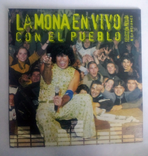 La Mona En Vivo Con El Pueblo Cd Original Promo 