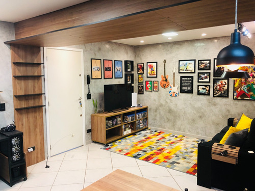Studio No Centro Da Capital, Com 50m², Mobiliado