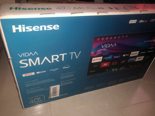 Smart Tv Hisense De 40 Pulgadas, En Oferta 