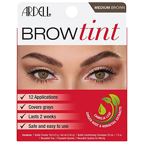 Tinte Para Cejas Ardell, Marrón Medio, Más Duradero, Semiper