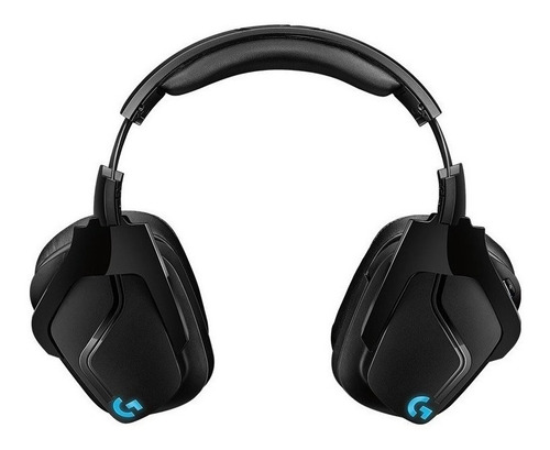 Imagen 4 de 10 de Auriculares gamer inalámbricos Logitech G Series G935 G935 negro y azul con luz rgb LED