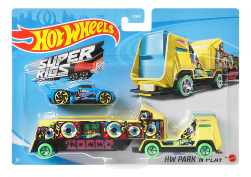 Hot Wheels Brinquedo Transportador De Carros De Luxo