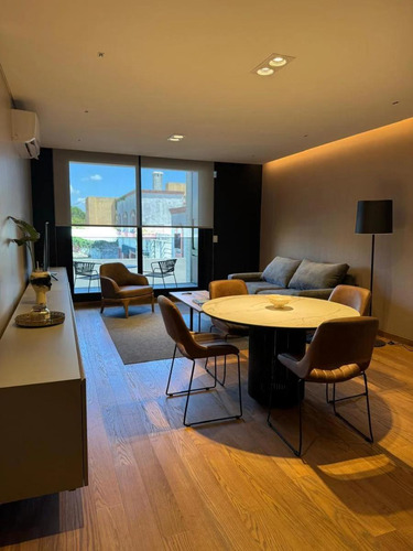 Departamento Amoblado En Alquiler En Exclusivo Condominio Puro Cerro
