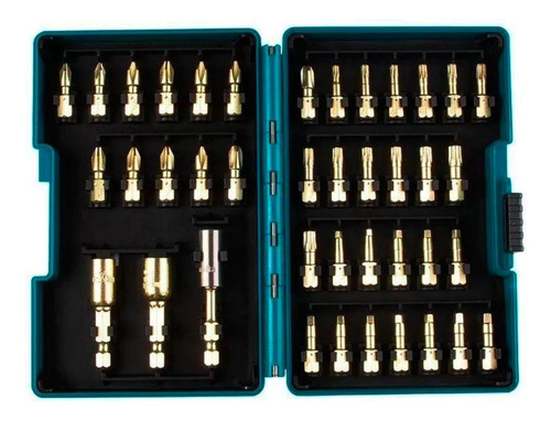 Makita B-69543 Kit De Bits De Torcao-embalagem Com 40 Peças