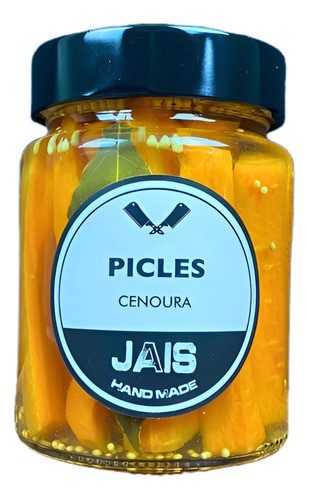 Picles De Cenoura- Jais Handmade