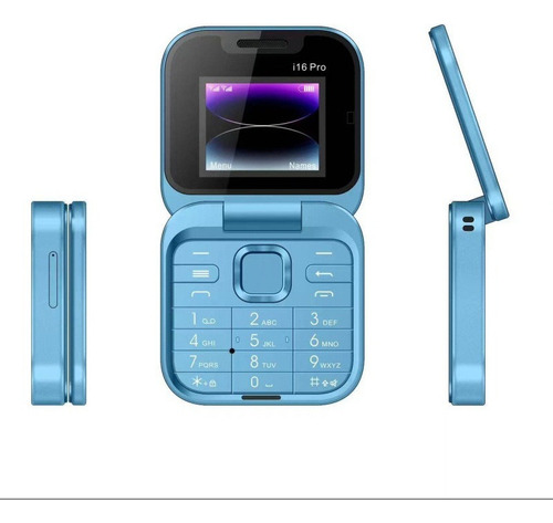 P Teléfono Plegable I16pro Adecuado Para Niños Y Estudiantes
