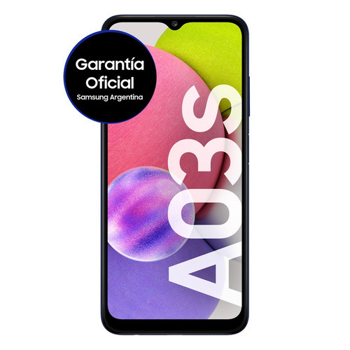 Celular Samsung Galaxy A03s 64gb + 4gb Ram Hd+ 13mpx 2021 Color Azul