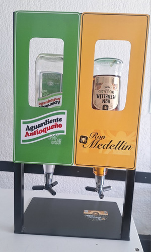 Dispensador De Trago De 2 Botellas 