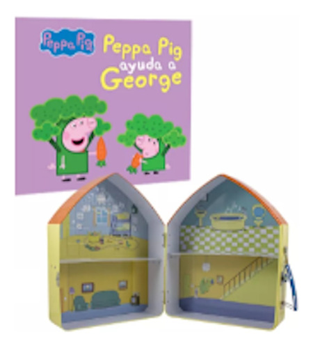 La Casa De Peppa Pig Colecciónes Clarín Muñeco Libro 