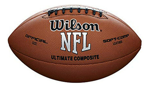 Wilson Nfl Último Partido De Fútbol Compuesto (tamaño Oficia