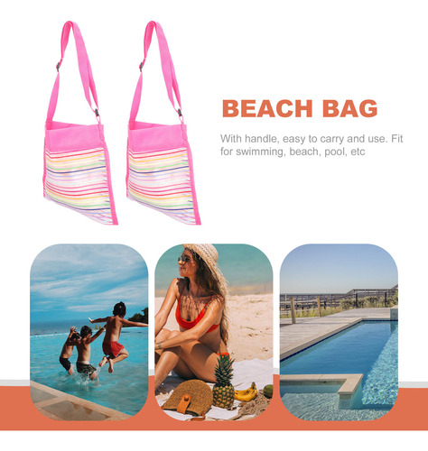 Bolsa Colectora De Conchas Marinas, 2 Unidades, Juguetes De