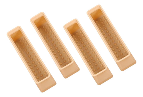 4 Piezas De Almohadillas Para Pies De Silla Mute Amarillo