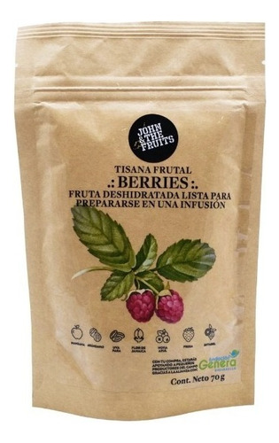 Tisana Frutal Para Infusión Berries Mix 70gr