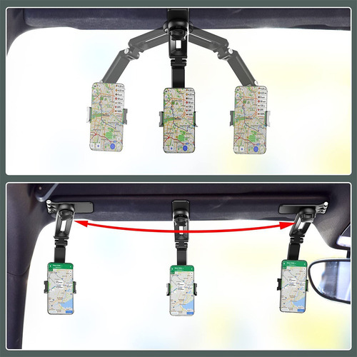 .s Soporte Teléfono Porta Celular 360° Carro Brazo Ajustable