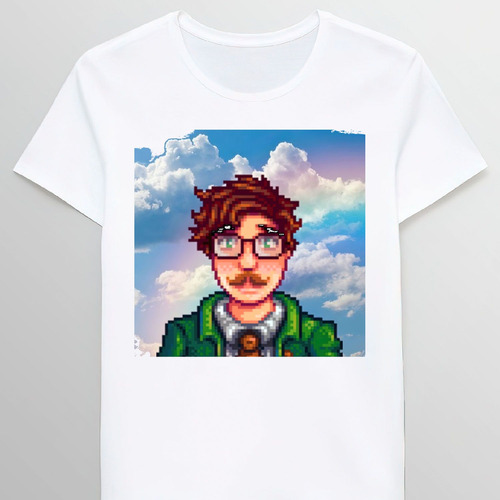 Remera Stardew Valley Harvey 38219180