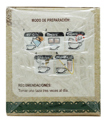 Imagen 3 de 5 de Té Indio (36 Sobres) Therbal