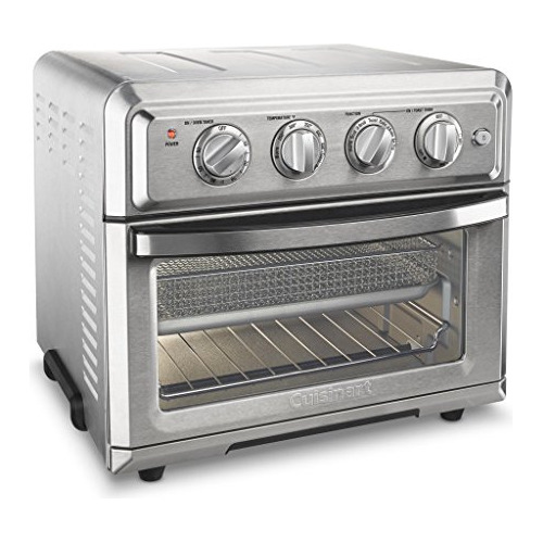 Cuisinart Toa-60 Air Fryer Toaster Oven, Silver (renovado)