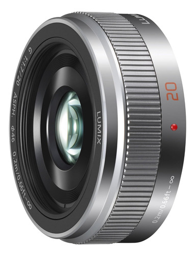 Objetivo Panasonic Lumix G Ii, 20mm, F1.7 Asph, Micro Cua...