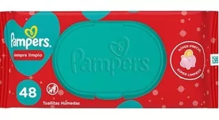 Toallitas Pampers X48 Siempre Limpio