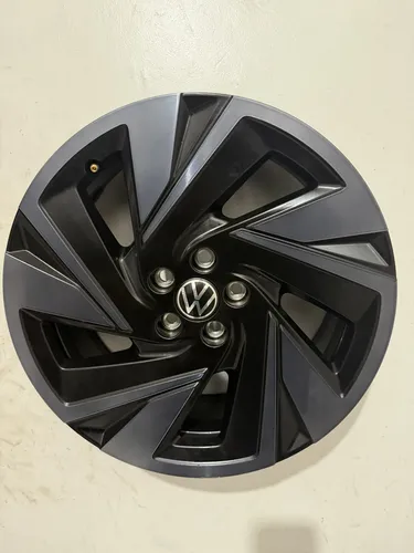 Roda Vw Nivus Gts 250 2025/26 Aro 17 Cód.2g5601025c Preto Ve
