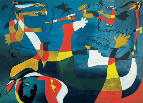 Tragar Amor Joan Miró Rompecabezas 1000pz Eurographics Arte