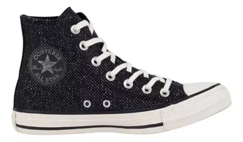 TÊNIS ALL STAR CONVERSE CHUCK TAYLOR CANO ALTO BRILHO CT1854 - Sportlins -  Calçados e Esportes