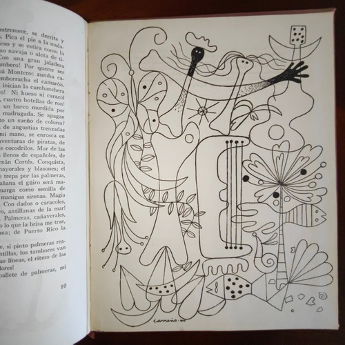 Mario Carreño Antillanas Primera Edición 1949 (Usado)