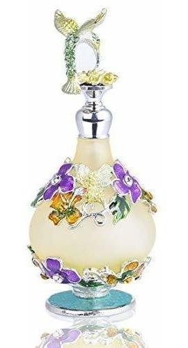 Botella De Perfume De Vidrio Decorativa Recargable Yu Feng C