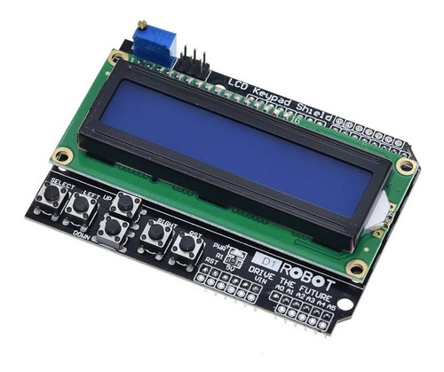 Lcd Keypad Shield Com Botões Lcd 16x2 Para Arduino