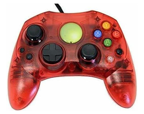 Reemplazo Del Controlador Para Xbox Original - Rojo Transpar